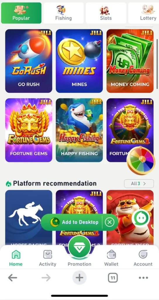 Popular Games in MAZAWIN Game